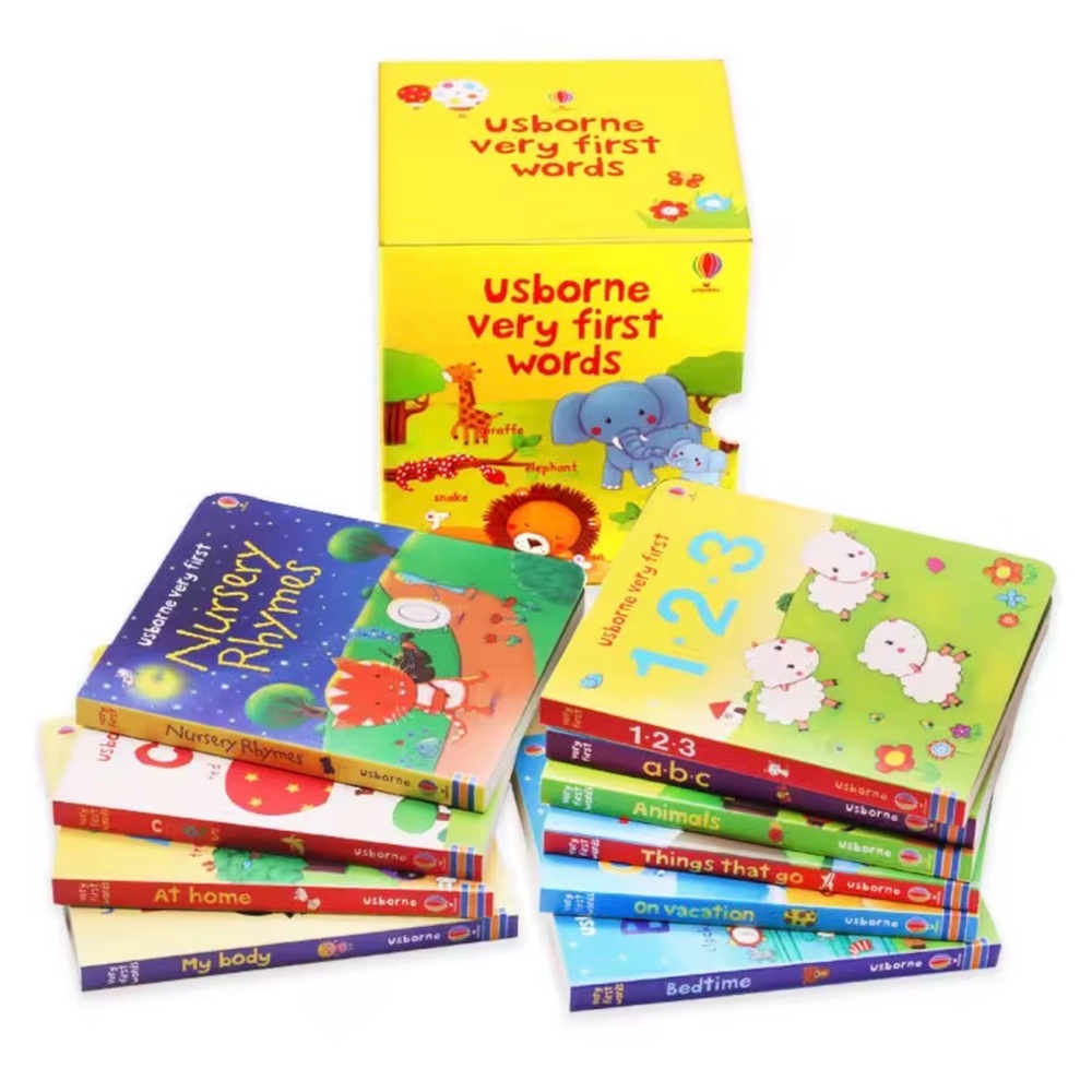 Born Usborne First Words Book Set - Learning Collection - Picture 4 of 9
